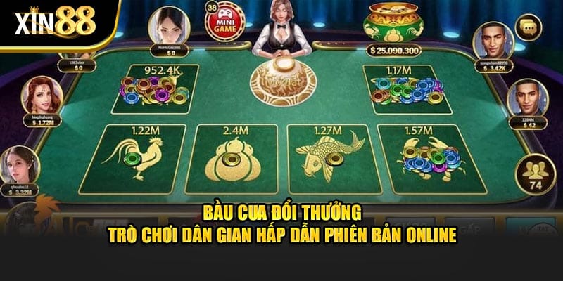 bầu cua đổi thưởng 2